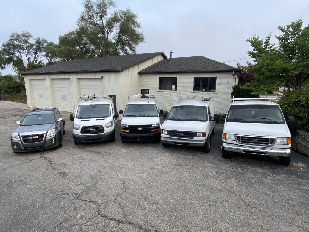 Deluxe Communities Property Management Service Trucks